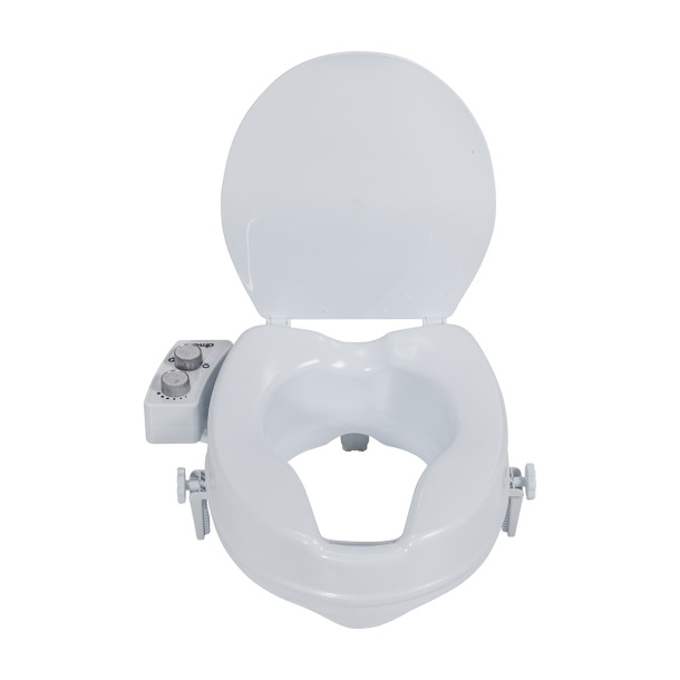 Raised Toilet Seat w. Bidet